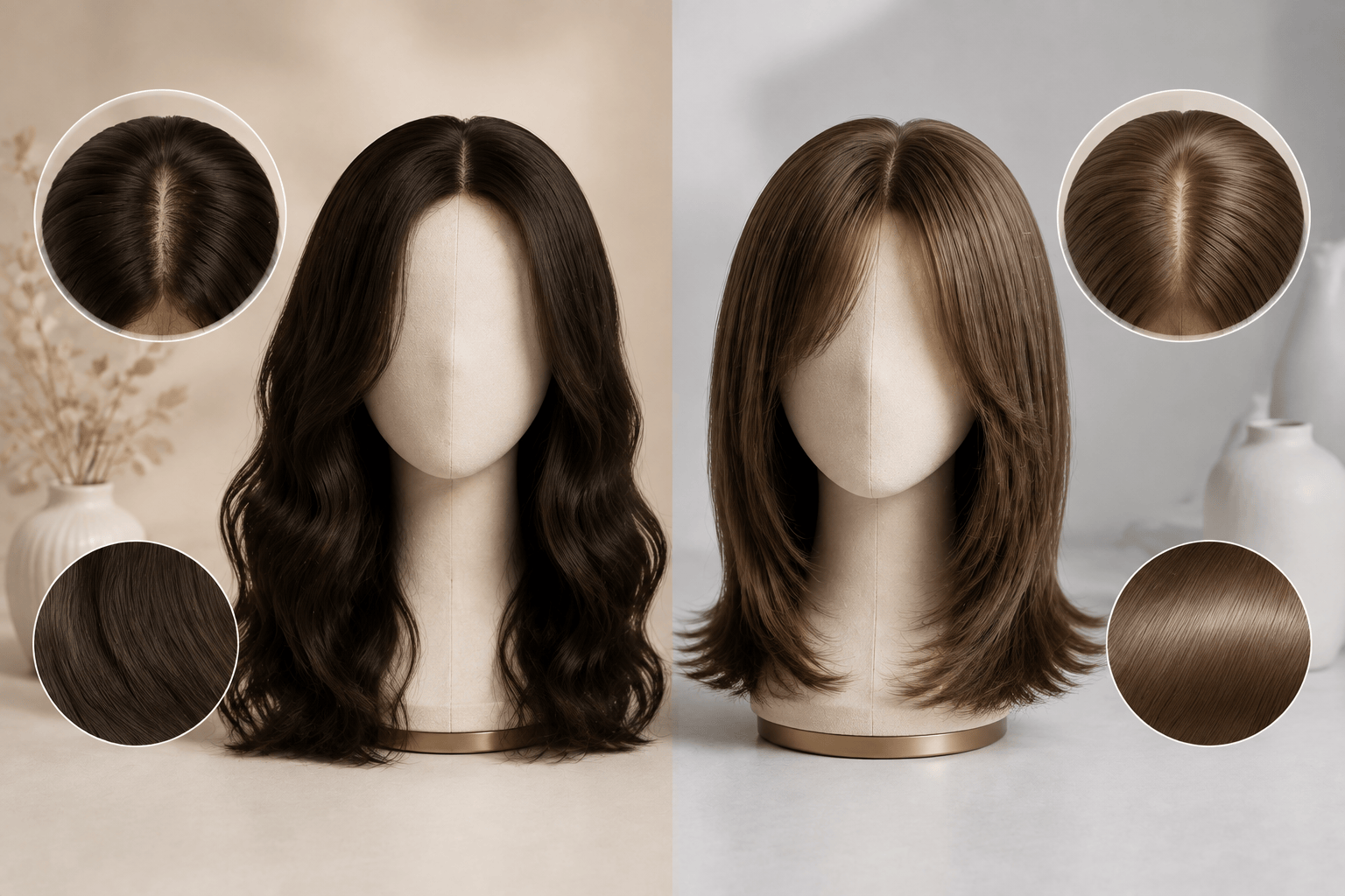 Human Hair Wigs vs Synthetic Wigs: A Complete Comparison Guide