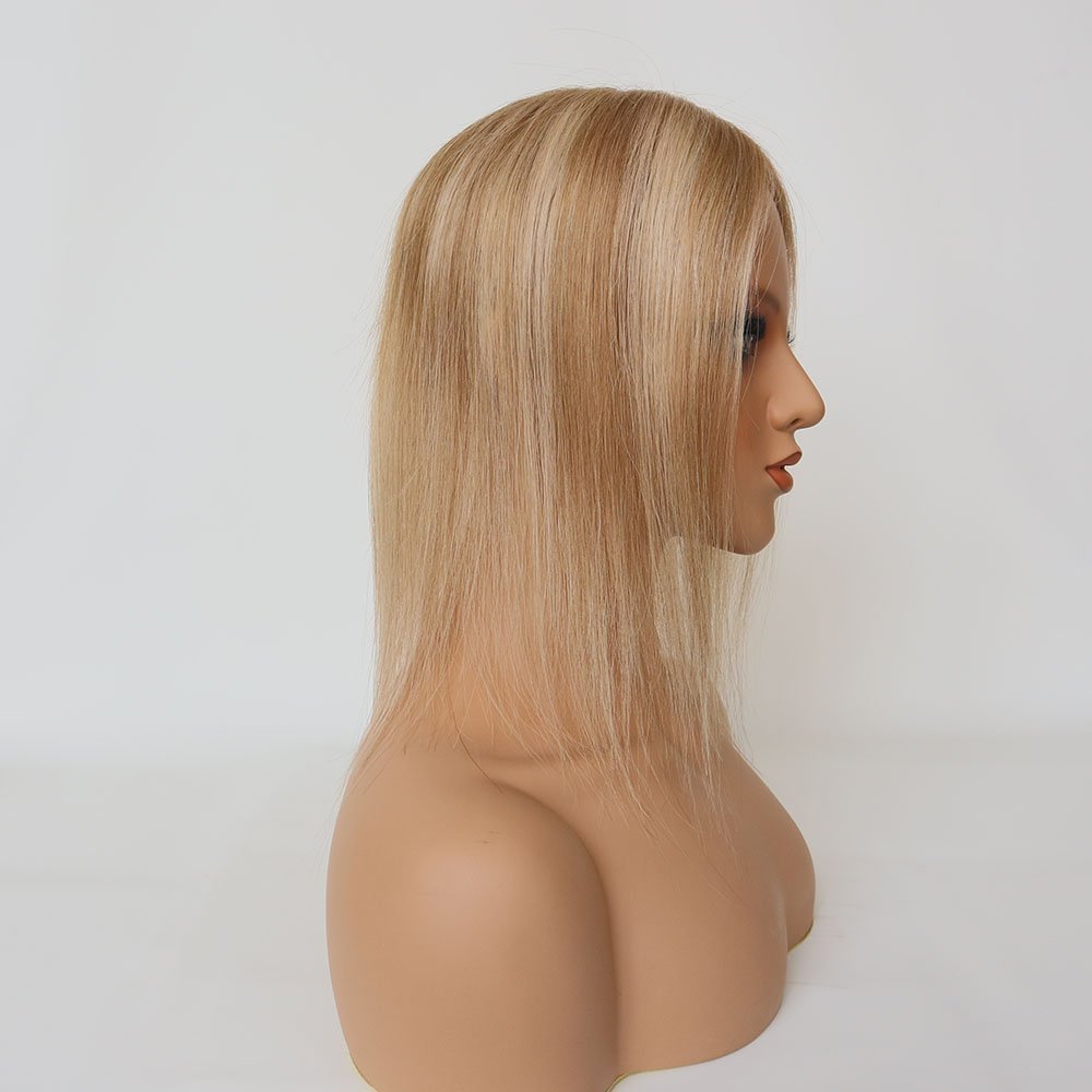 12'' 5x7 hand tied silk base topper